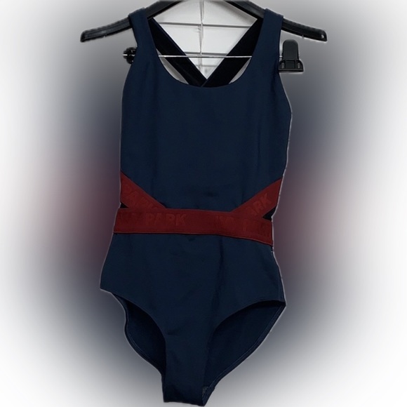 🎉 HP 🎉 IVY PARK BY BEYONCÉ COLORBLOCK ONE PC SWIMSUIT OR BODYSUIT SZ MED - Picture 6 of 13